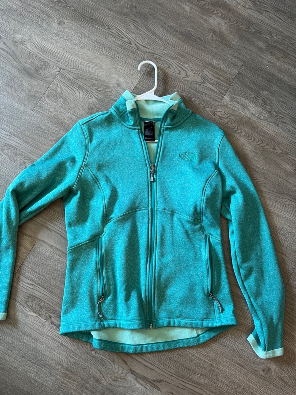 The North Face Women’s Teal Full-Zip Fleece Jacket